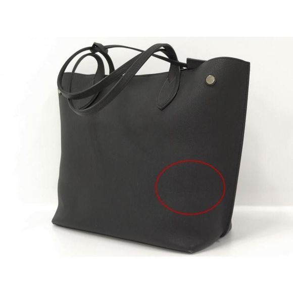 Louis Vuitton LockMe Go Tote Bag Leather Noir Black - Picture 6 of 9